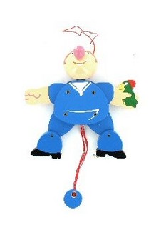 Boneco de Puxar Marinheiro (6 unid.)