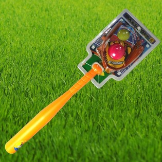 Taco de beisebol com bola e luva (6 un.)