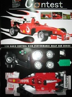 Grande Carro de F&oacute;rmula 1 RC Contest