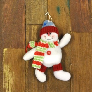 BONECOS DE NEVE MODERNOS DE LUXO (12 ud.)