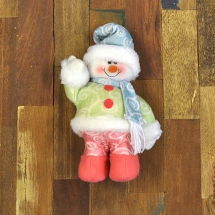 BONECO DE NEVE COLORIDO (6 un.)
