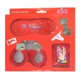 CONJUNTO DE PRESENTES BE NAUGHTY (3 un.)