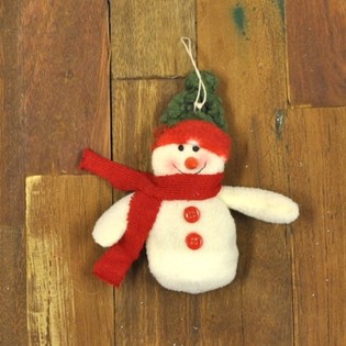 PEQUENOS BONECOS DE NEVE LUXUOSOS (12 ud.)