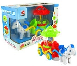 Carruagem Bump & Go Magic Wagon com Luz e Som