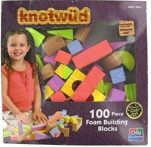 Blocos de Constru&ccedil;&atilde;o de Espuma KNOTWUD 100 (4 un.)
