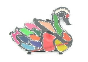 Conjunto de Aguarelas - Modelo Cisne (12 unid.)
