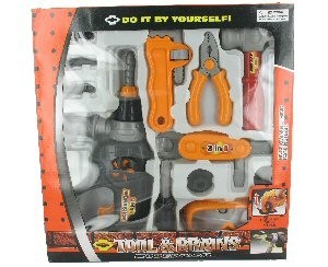 Grande Set de Ferramentas de Brinquedo