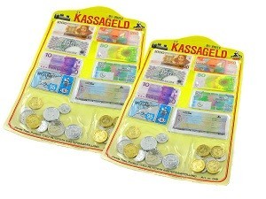 NOTAS DE DINHEIRO DE BRINQUEDO (12 ud.)