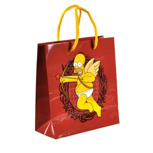 Sacos de Presente OS SIMPSONS 8 x 19.5 x 21 cm (6 un.)