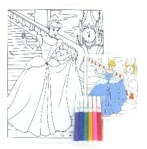 Desenhos para colorir com marcadores (12 un.)