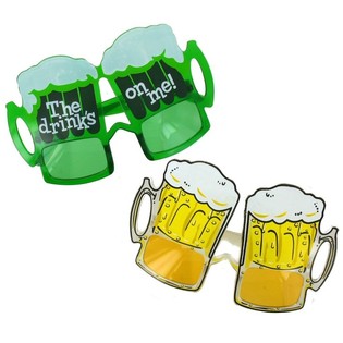 &Oacute;culos Divertidos de Copo de Cerveja Sortidos (12 un.)