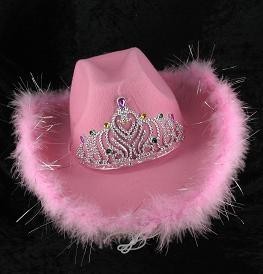 CHAPÉU DE COWBOY - COR-DE-ROSA (6 un.)