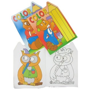 Livro de colorir animais (6 unid.)