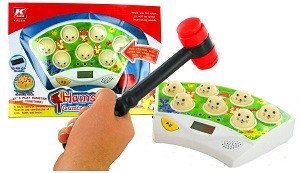 Consola de Jogos Hamster | Jogo de Habilidade Whack-a-Mole