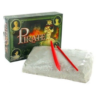 KIT DE ARQUEOLOGIA DE PIRATAS (2 un.)