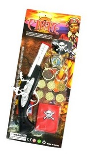 Set de Pirata em Cart&atilde;o - Modelo 2 (2 uni.)