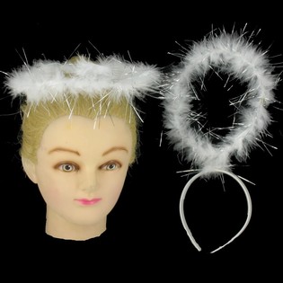 DIADEMA COM AUR&Eacute;OLA (12 unid.)