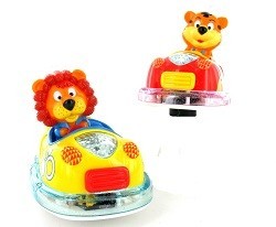 Carro de Choque Bump & Go de Animais