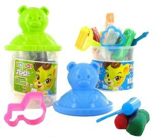 Conjunto de Plasticina - Modelo Urso (12 un.)