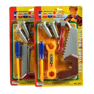 Ferramentas de Brinquedo para Crian&ccedil;as em Cart&atilde;o (6 un.)