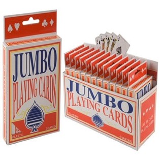 Cartas de Jogar Grandes (12 un.)
