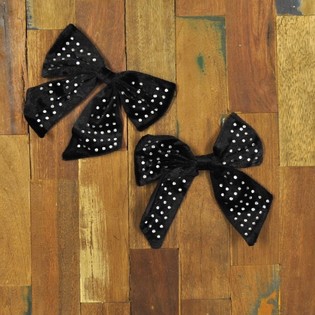 Conjunto de 2 Laços Decorativos em Saco (6 un.)