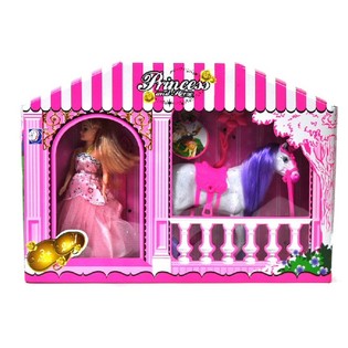 Conjunto Princesa com Cavalo (2 pcs)