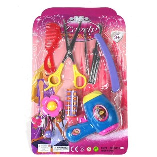 Conjunto de Cabeleireiro de Luxo em Cart&atilde;o (6 p&ccedil;s.)