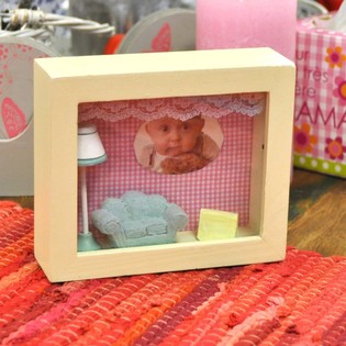 MOLDURA 3D DE MADEIRA PARA QUARTO INFANTIL - MODELO 2 (6 un.)