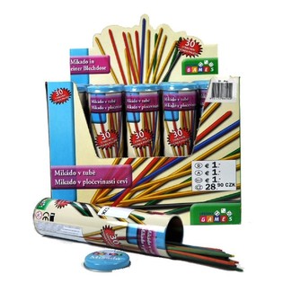 Jogo de Mikado em Tubo (20 pcs) - Revenda B2B