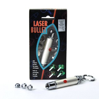 Porta-chaves de luxo com ponteiro laser (Emb. de 10)