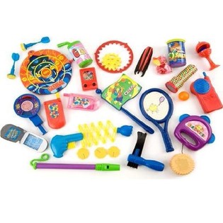 Mega mix de brinquedos para brindes - Modelo 1 (120 un.)
