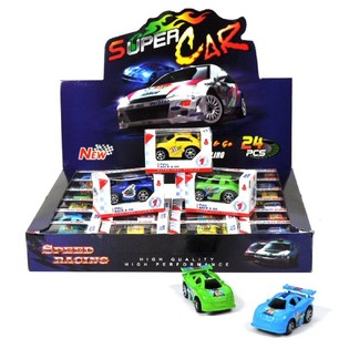 Mini Carros de Fric&ccedil;&atilde;o em Expositor (24 unid.)