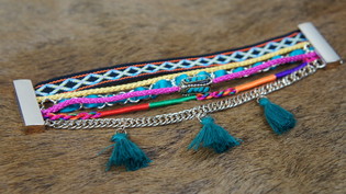 Pulseira Ibiza 6 Voltas Multicolor (1 un)