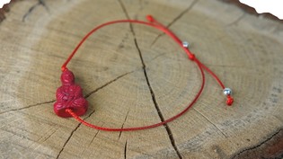 Pulseira Buda Vermelha (1 un.)