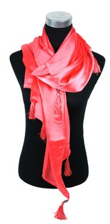 Cachecol de Luxo Estilo Ibiza Rosa (1 un)