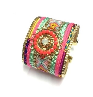 Pulseira de Luxo Multicolor (1 un.)