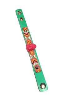 Pulseira de Luxo Estilo Ibiza Menta Buda (1 un.)