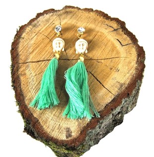 Brinco look Ibiza Buda Menta/Creme (1 un)