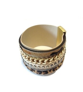 Pulseira de Luxo Estilo Ibiza Tigre (1 un)