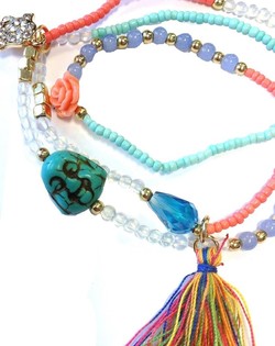 Pulseira El&aacute;stica de 3 Voltas Buda (1 un.)