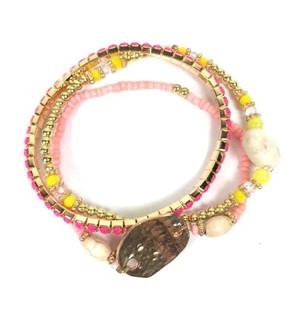 Pulseira de 3 Voltas Estilo Ibiza (1 un.)
