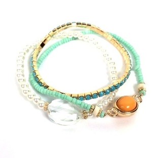 Pulseira Estilo Ibiza com 3 Voltas (1 un)