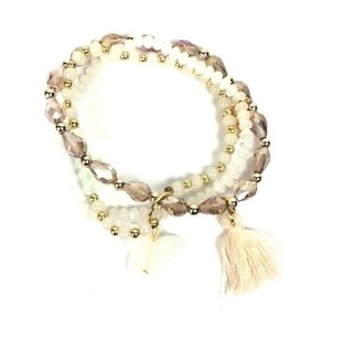 Pulseira Ibiza de 3 Voltas Branca (1 un.)