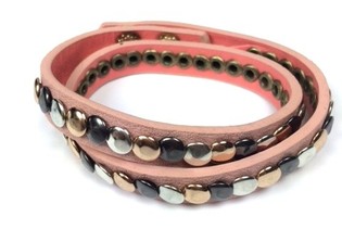 Pulseira Rosa Estilo Ibiza (1 un.)