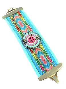 Pulseira Larga de Luxo Mint Peace (1 un.)