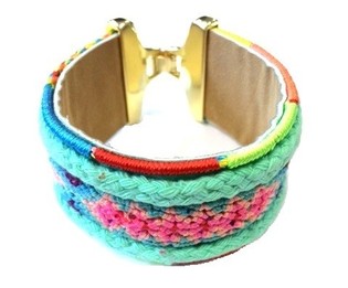 Pulseira de Luxo Multicolor Estilo Ibiza (1 un.)