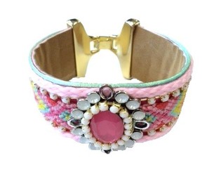 Pulseira Ibiza Rosa/F&uacute;csia (1 un.)