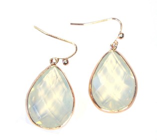 BRINCOS ESTILO IBIZA TRANSPARENTES (1 un.)