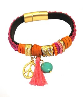 Pulseira Colorida Estilo Ibiza (1 un.)